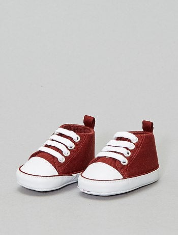 Zapatillas altas de tela - Kiabi