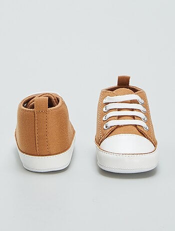 Zapatillas altas de tela