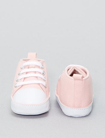 Niña 0-36 meses - Zapatillas altas de tela - Kiabi