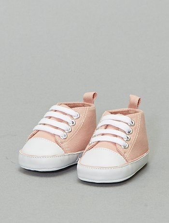 Zapatillas altas de tela - Kiabi