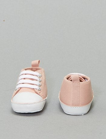 Zapatillas altas de tela - Kiabi