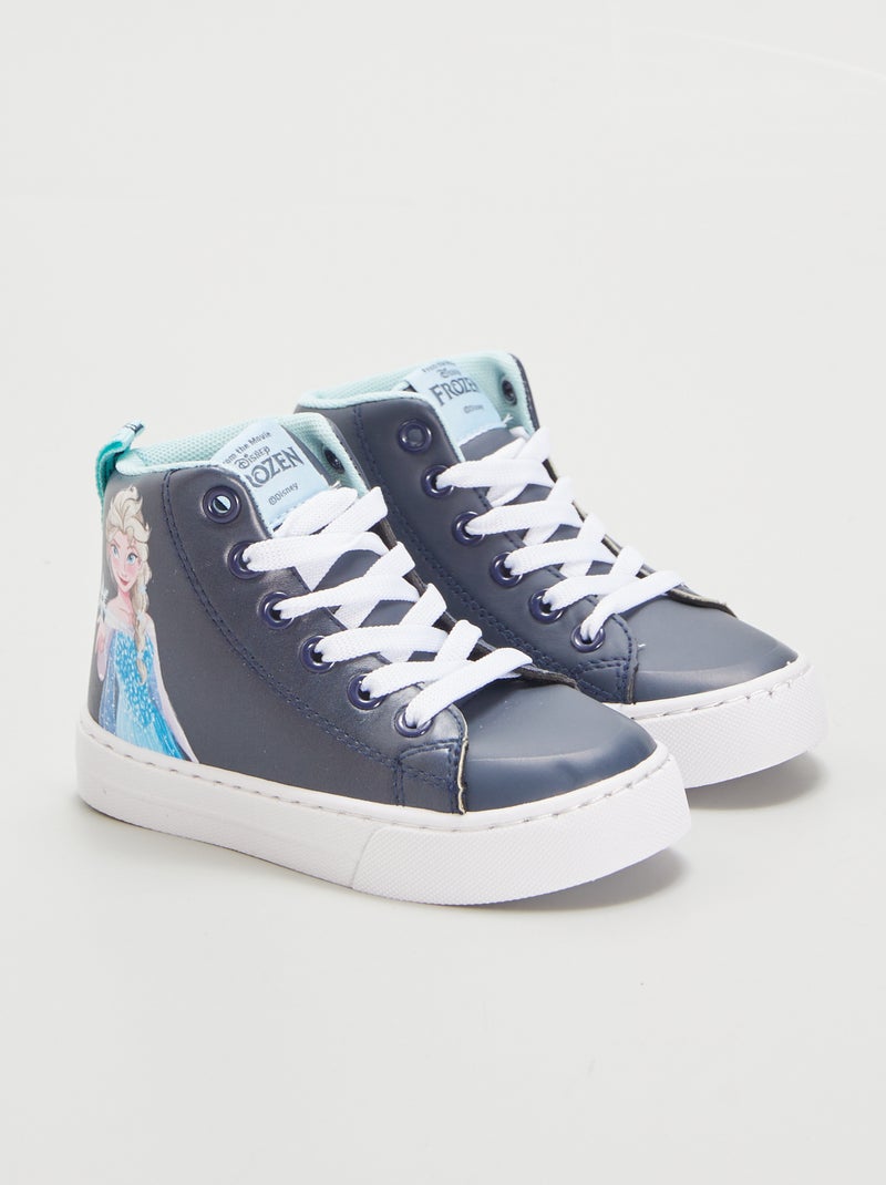 Zapatillas altas 'Frozen' azul - Kiabi