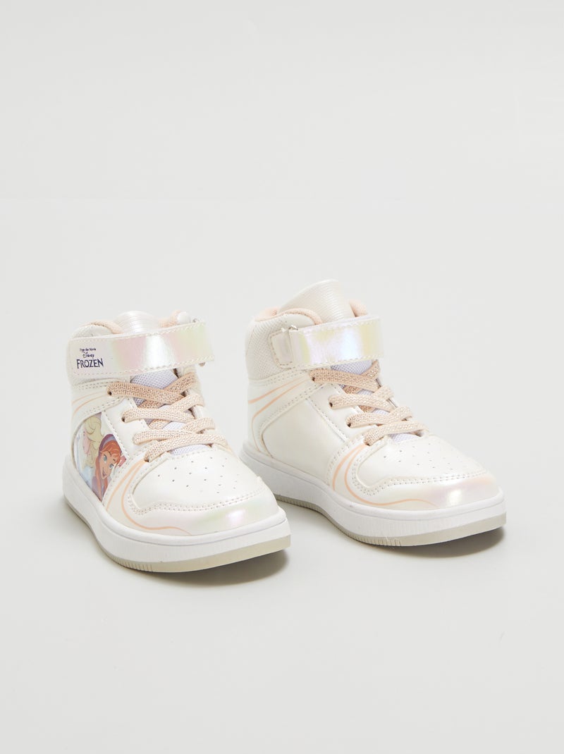 Zapatillas altas 'Frozen' BLANCO - Kiabi