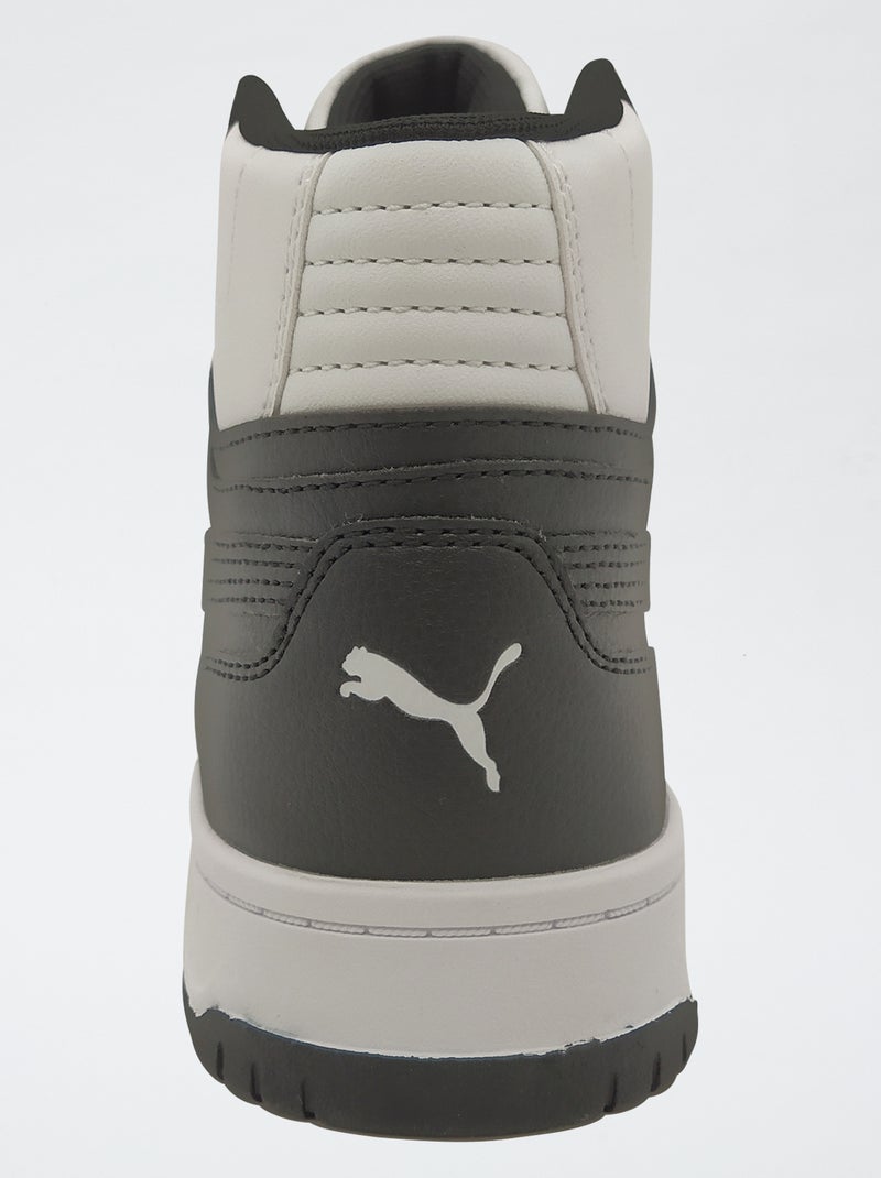 Zapatillas altas 'PUMA' con cordones Blanco - Kiabi