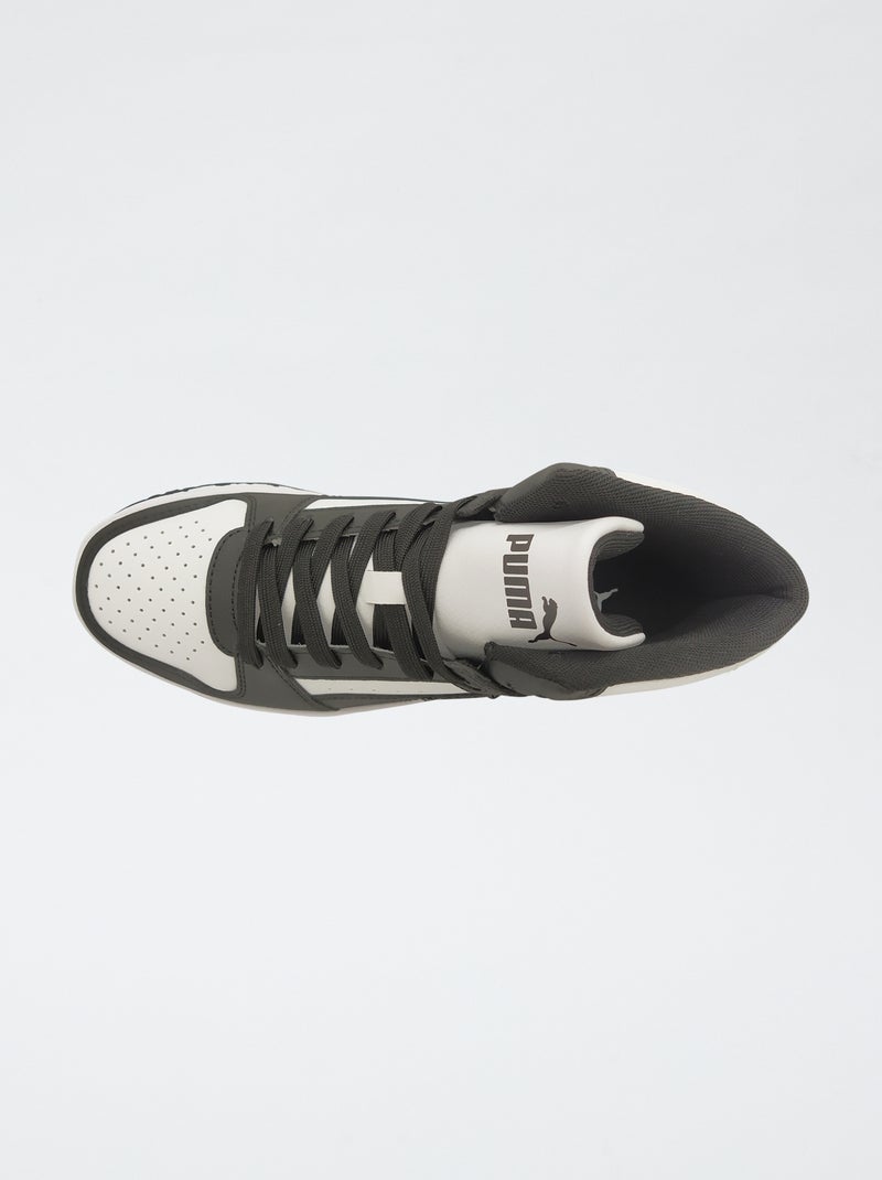 Zapatillas altas 'PUMA' con cordones Blanco - Kiabi