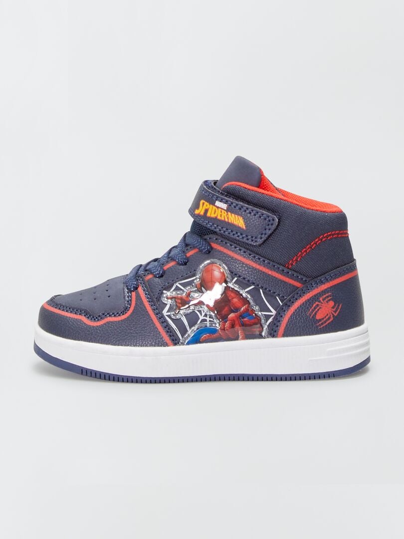 Zapatillas altas 'Spider-Man' azul navy - Kiabi