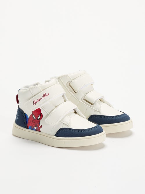 Zapatillas altas 'Spider-Man' 'Marvel' con velcro - Kiabi Zapatillas altas 'Spider-Man' 'Marvel' con velcro - Kiabi