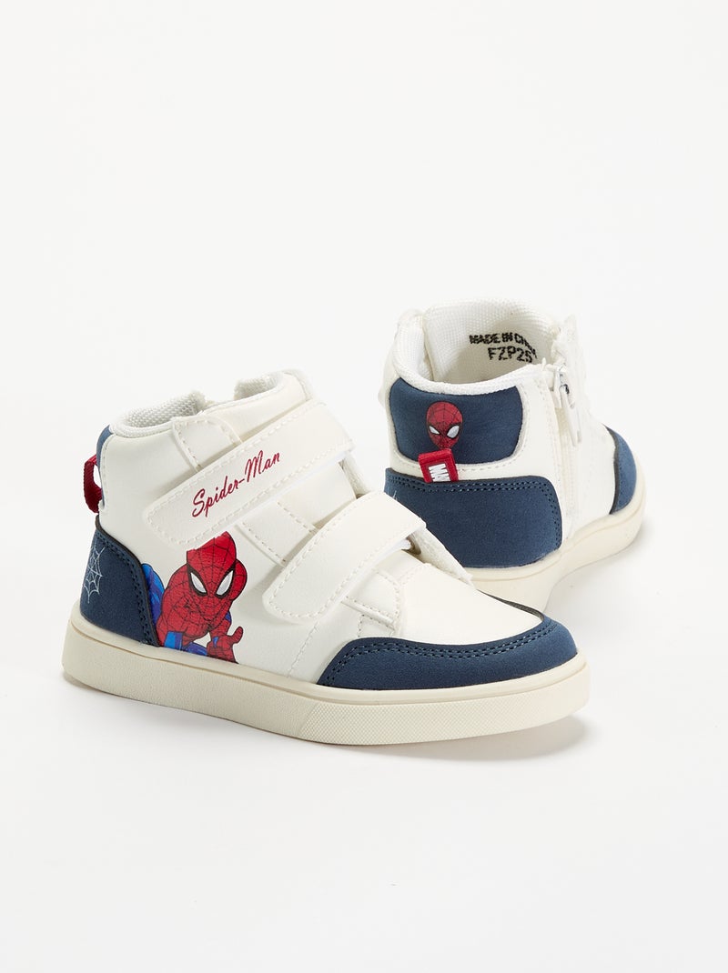 Zapatillas altas 'Spider-Man' 'Marvel' con velcro Rojo - Kiabi