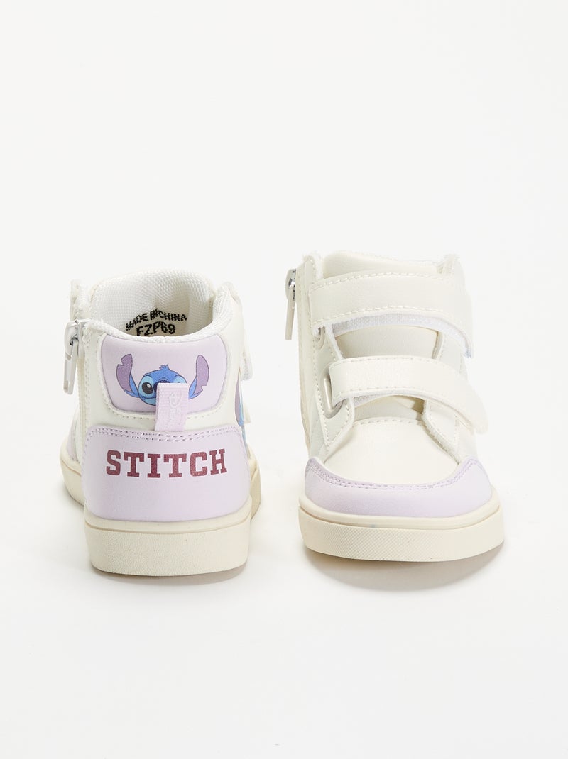 Zapatillas altas 'Stitch' 'Disney' con velcro Purpura - Kiabi