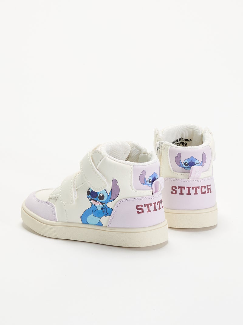Zapatillas altas 'Stitch' 'Disney' con velcro Purpura - Kiabi