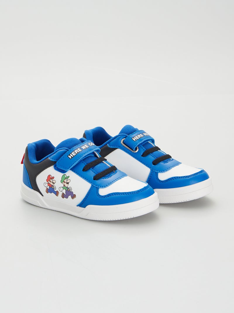 Zapatillas altas 'Super Mario' AZUL - Kiabi