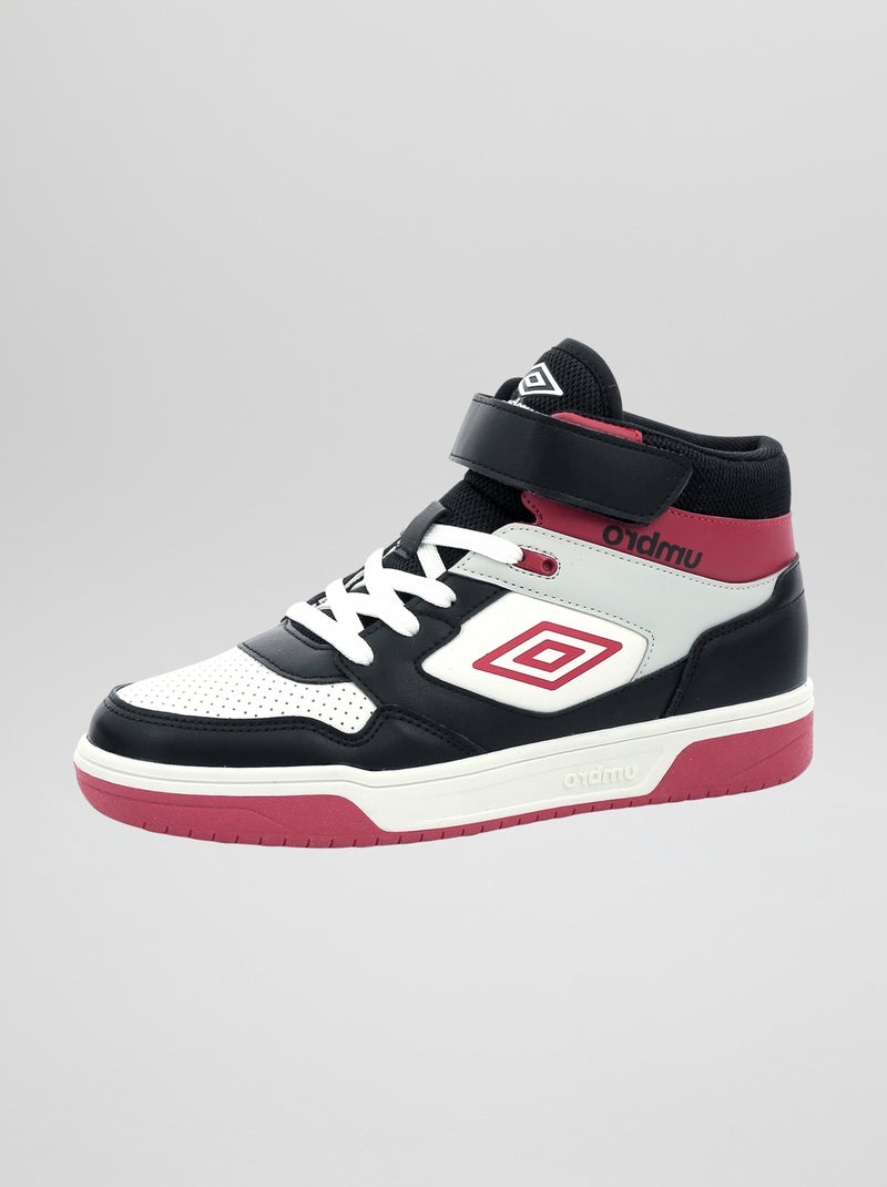 Zapatillas altas tricolores 'Umbro' NEGRO - Kiabi