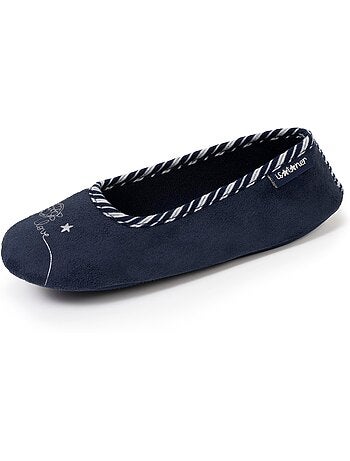 Zapatillas bailarinas bordado en plata, muy cómodo niña