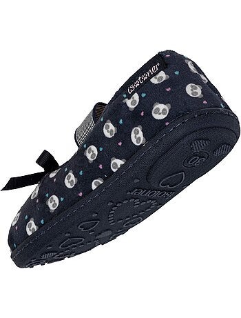Zapatillas bailarinas con banda elástica de sujeción, suela niña isotoner
