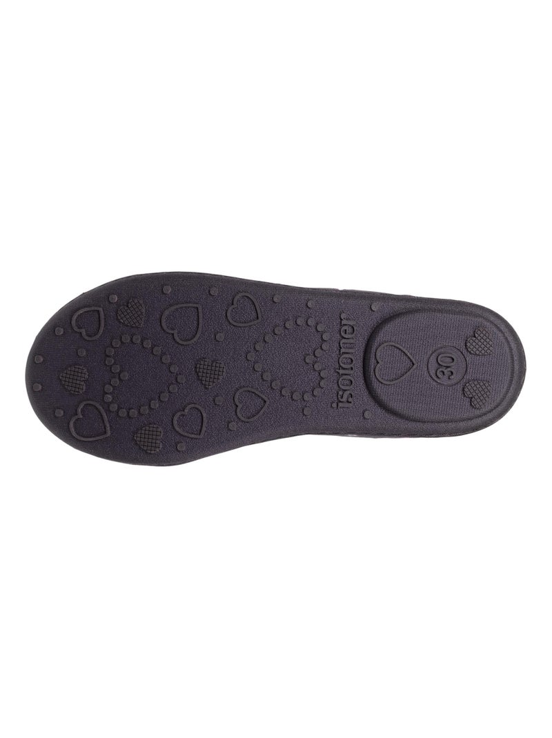 Zapatillas bailarinas con elástico, ligero y cómodo, fácil de niña Isotoner Gris magenta azul - Kiabi
