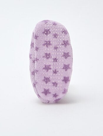 Zapatillas bailarinas de forro polar 'Stitch'