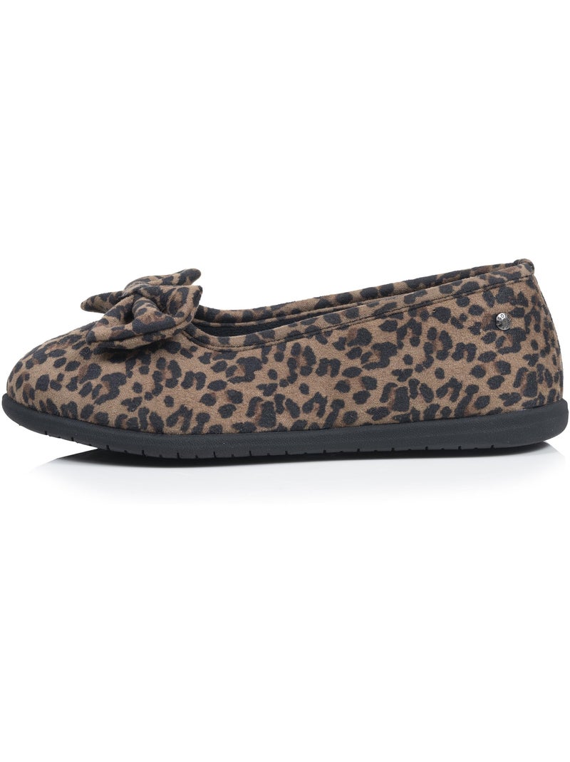 Zapatillas bailarinas flexible, ultracómodo y ligero, mujer isotoner Negro Marrón - Kiabi