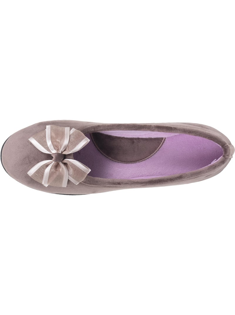 Zapatillas bailarinas flexible, ultracómodo y ligero, mujer isotoner Taupe - Kiabi