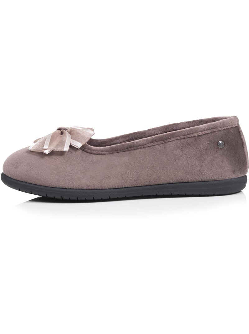 Zapatillas bailarinas flexible, ultracómodo y ligero, mujer isotoner Taupe - Kiabi