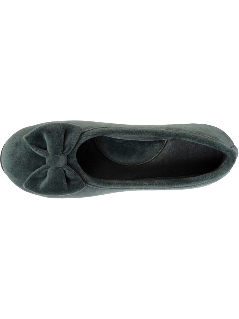 Zapatillas bailarinas flexible, ultracómodo y ligero, mujer isotoner Verde claro - Kiabi