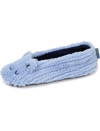 Zapatillas bailarinas imitación de piel, suela antideslizante mujer isotoner