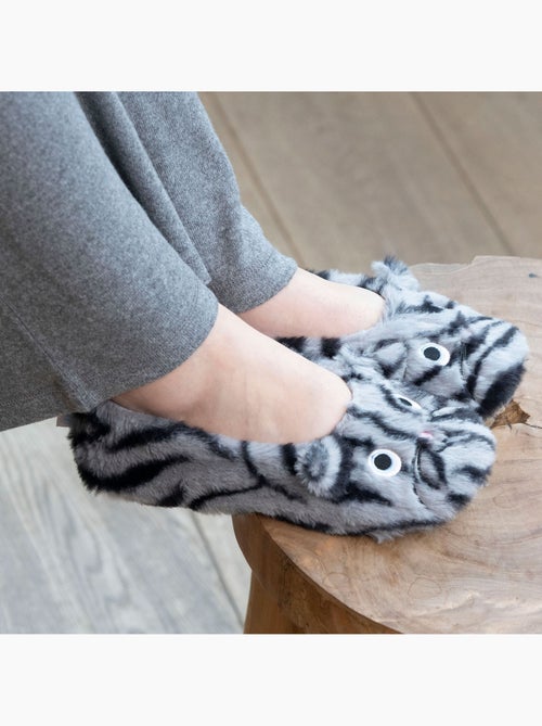 Zapatillas bailarinas imitación de piel, suela de goma mujer Isotoner - Kiabi