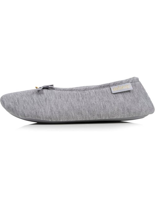 Zapatillas bailarinas jersey, suela de goma antideslizante mujer - Kiabi