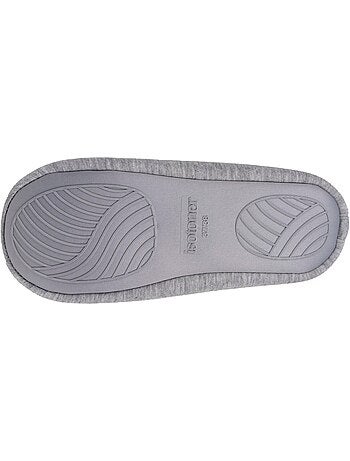 Zapatillas bailarinas jersey, suela de goma antideslizante mujer Isotoner