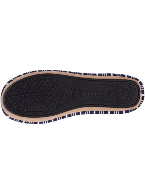 Zapatillas bailarinas lazo grande y suela de goma mujer isotoner - Kiabi Zapatillas bailarinas lazo grande y suela de goma mujer isotoner - Kiabi