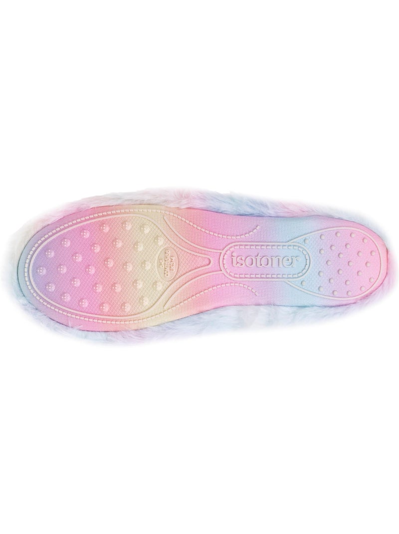 Zapatillas bailarinas ligero y cómodo, fácil de poner niña Isotoner Rosa/Multicolor - Kiabi