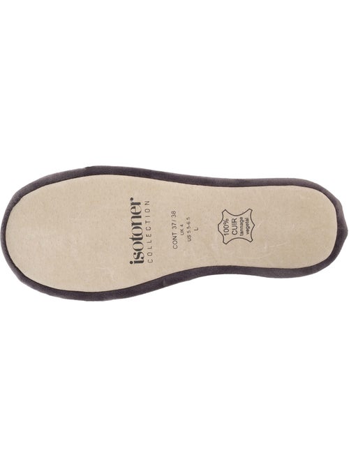 Zapatillas bailarinas lunares bordados mujer - Kiabi