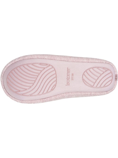 Zapatillas bailarinas malla de nido de abeja, suela de goma mujer Isotoner - Kiabi