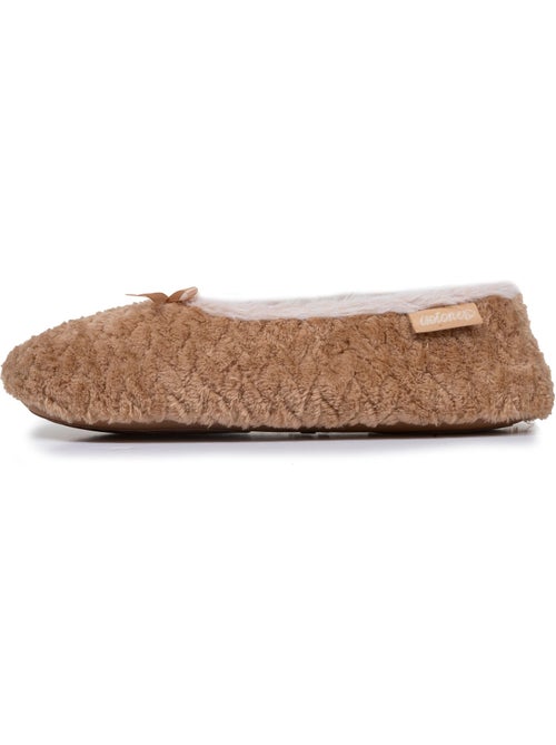 Zapatillas bailarinas microesponja, suela antideslizante mujer isotoner - Kiabi