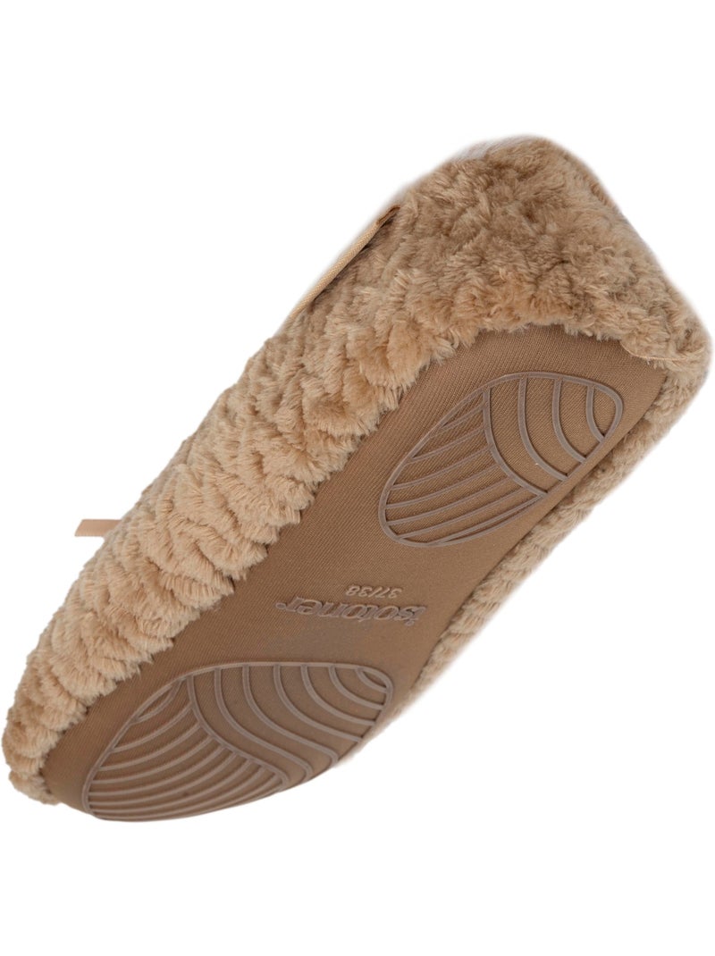 Zapatillas bailarinas microesponja, suela antideslizante mujer isotoner Camel - Kiabi