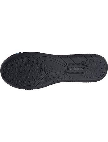 Zapatillas bailarinas microvellón, suela ergonómica, espuma mujer Isotoner