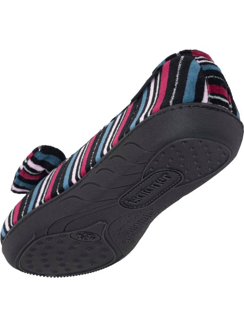 Zapatillas bailarinas microvellón, suela ergonómica, espuma mujer Isotoner - Kiabi Zapatillas bailarinas microvellón, suela ergonómica, espuma mujer Isotoner - Kiabi