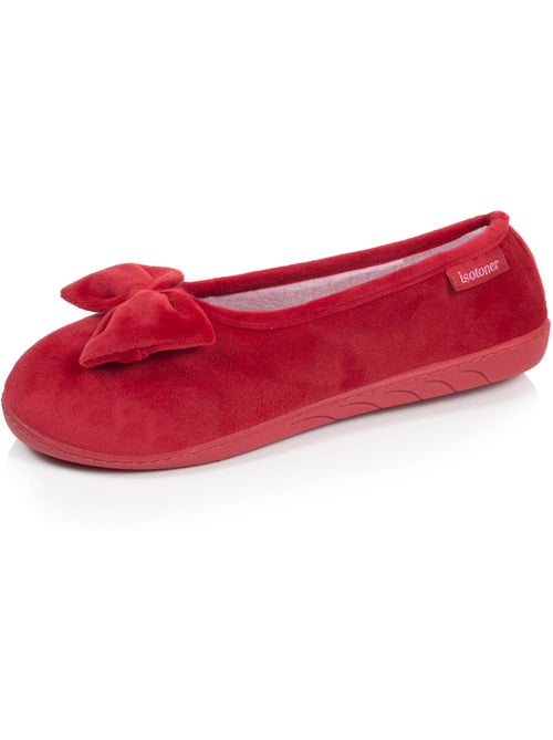 Zapatillas bailarinas microvellón, suela ergonómica, espuma mujer isotoner - Kiabi Zapatillas bailarinas microvellón, suela ergonómica, espuma mujer isotoner - Kiabi