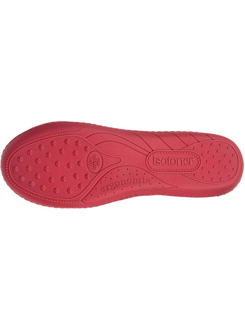 Zapatillas bailarinas microvellón, suela ergonómica, espuma mujer isotoner - Kiabi Zapatillas bailarinas microvellón, suela ergonómica, espuma mujer isotoner - Kiabi
