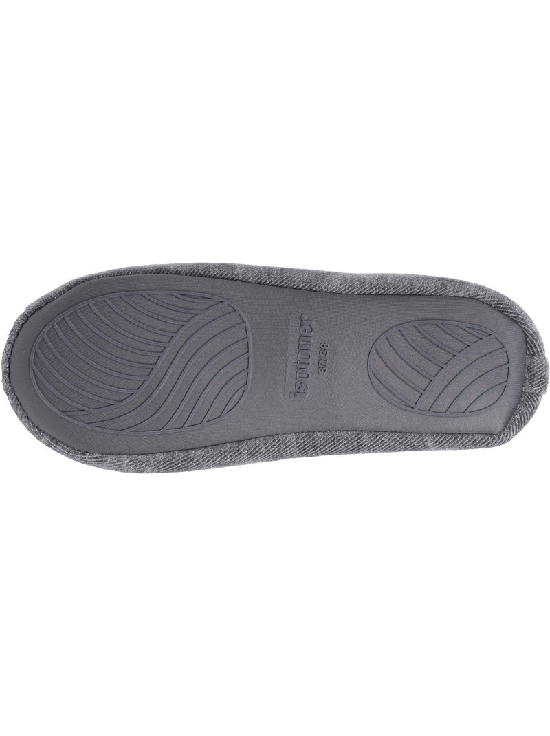 Zapatillas bailarinas  mujer isotoner Gris oscuro - Kiabi