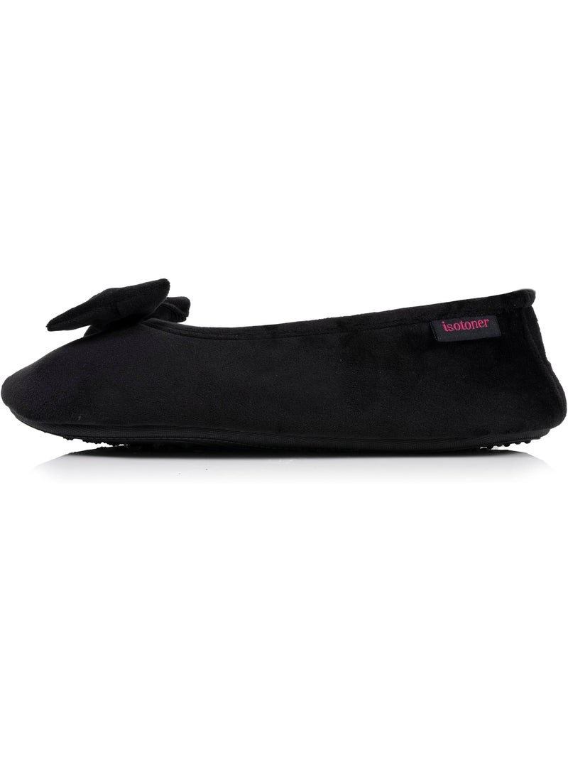 Zapatillas bailarinas  mujer Isotoner Negro - Kiabi