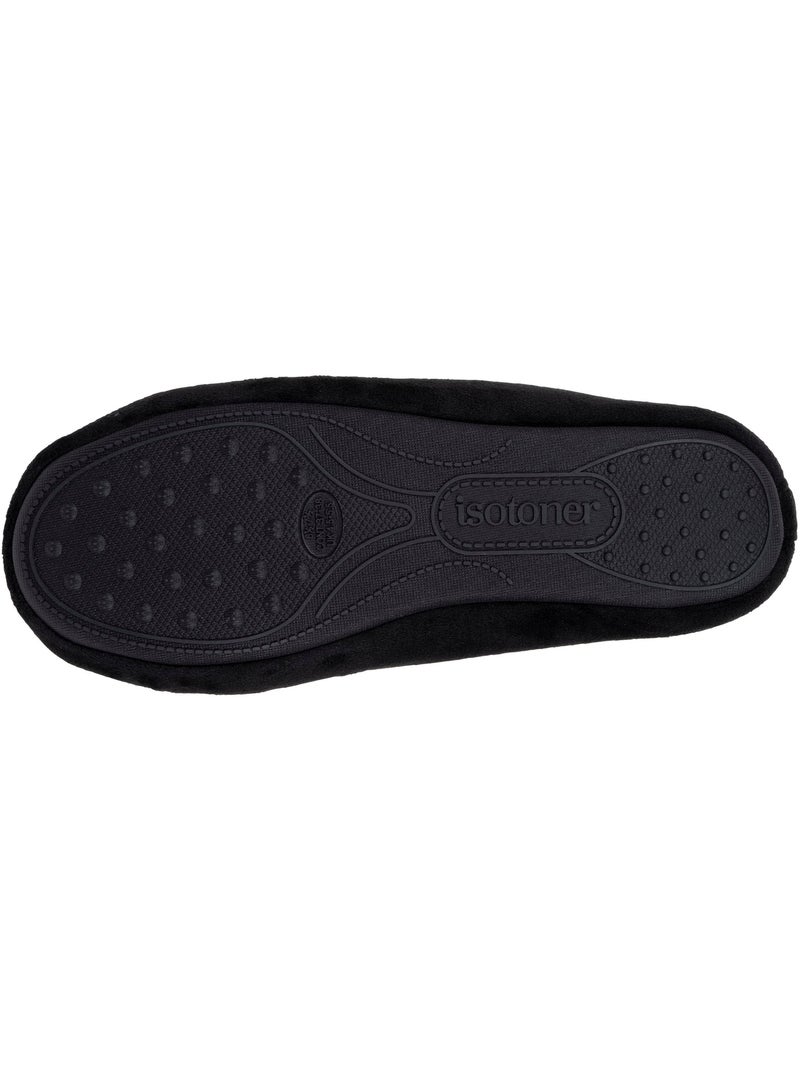Zapatillas bailarinas  mujer Isotoner Negro - Kiabi