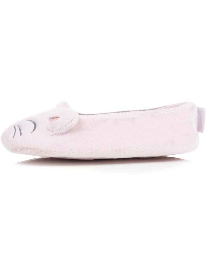 Zapatillas bailarinas  mujer isotoner Rosa - Kiabi