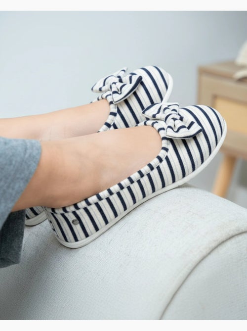 Zapatillas bailarinas , muy cómodas y ligeras, con suela mujer isotoner - Kiabi Zapatillas bailarinas , muy cómodas y ligeras, con suela mujer isotoner - Kiabi