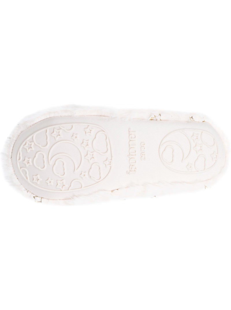 Zapatillas bailarinas  niña isotoner Marfil - Kiabi