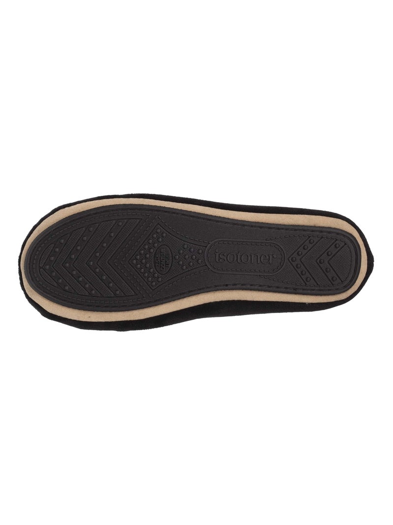 Zapatillas bailarinas Nudo joya mujer Isotoner Negro - Kiabi