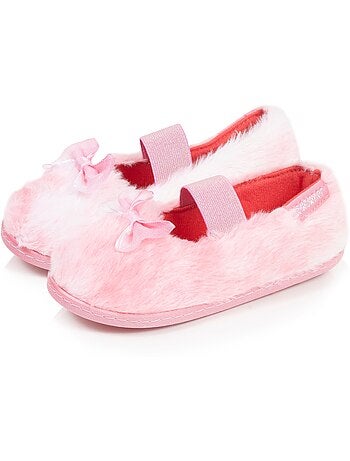 Zapatillas bailarinas piel sintética, ajuste cómodo, fáciles niña Isotoner
