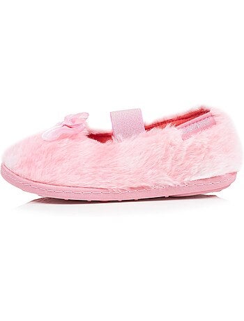 Zapatillas bailarinas piel sintética, ajuste cómodo, fáciles niña Isotoner