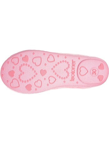 Zapatillas bailarinas piel sintética, ajuste cómodo, fáciles niña Isotoner
