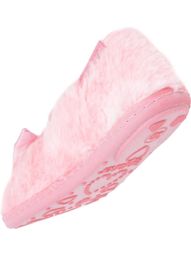 Zapatillas bailarinas piel sintética, ajuste cómodo, fáciles niña Isotoner Rosa - Kiabi