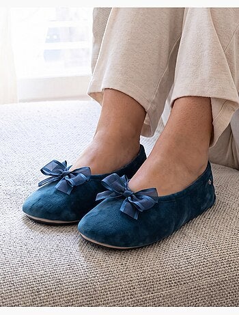 Zapatillas bailarinas plantilla suave y cómoda mujer isotoner